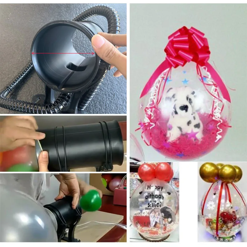 Balloon Pump Hand - เครื่องขยายบอลลูนเครื่องบอลลูน Baby Shower Birthday Party งานแต่งงานตกแต่งของขวัญบอลลูน