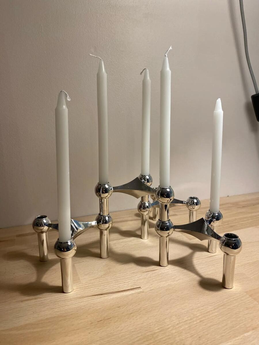 Centerpiece Stick - เชิงเทียนโลหะ Nordic โครงสร้างโมเลกุลทองเชิงเทียนกลางตกแต่งห้องนั่งเล่นของขวัญตกแต่งบ้าน Candelabra