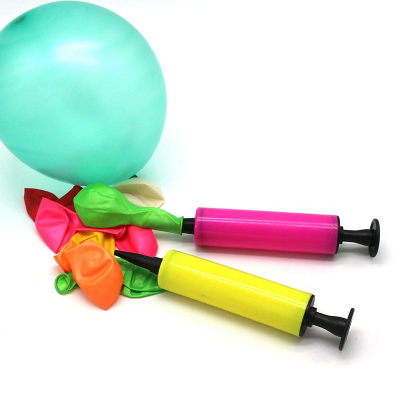 Balloon Pump Hand - ปั๊มลมพลาสติก 1 ชิ้น สำหรับเป่าลูกโป่ง ปั๊มลมมือ ปั๊มลมสำหรับงานแต่งงาน