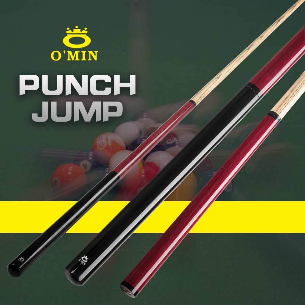 Centerpiece Stick - ชุดคิวแทงบิลเลียด O'min Break Punch Jump พร้อมหัวคิวขนาด