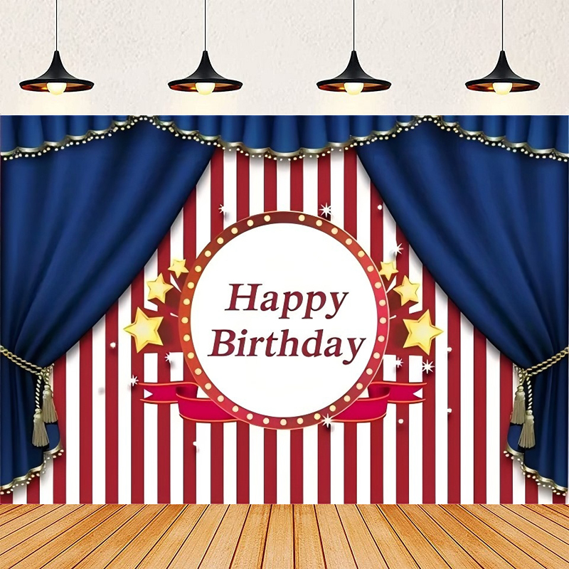 การถ่ายภาพฉากหลัง Circus Carou - Dessert Table Backdrop บทวิจารณ์และราคา