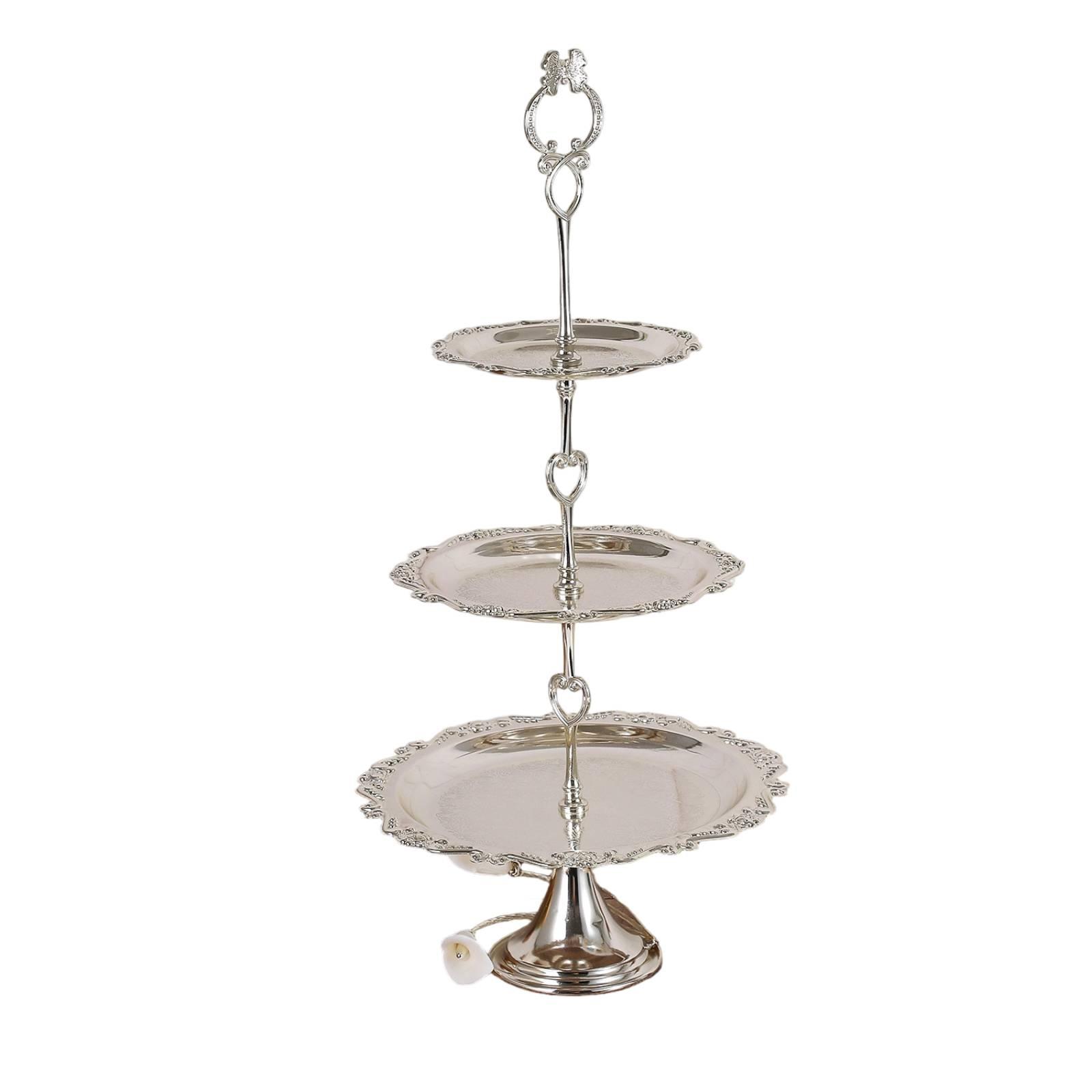 ชั้นวางขนมหลายชั้นโลหะตกแต่งขอ - Cupcake Stand Tier บทวิจารณ์และราคา