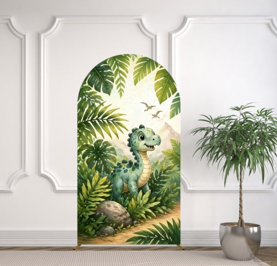ฉากหลังธีมไดโนเสาร์ ยี่เล่ สำห - Dessert Table Backdrop บทวิจารณ์และราคา