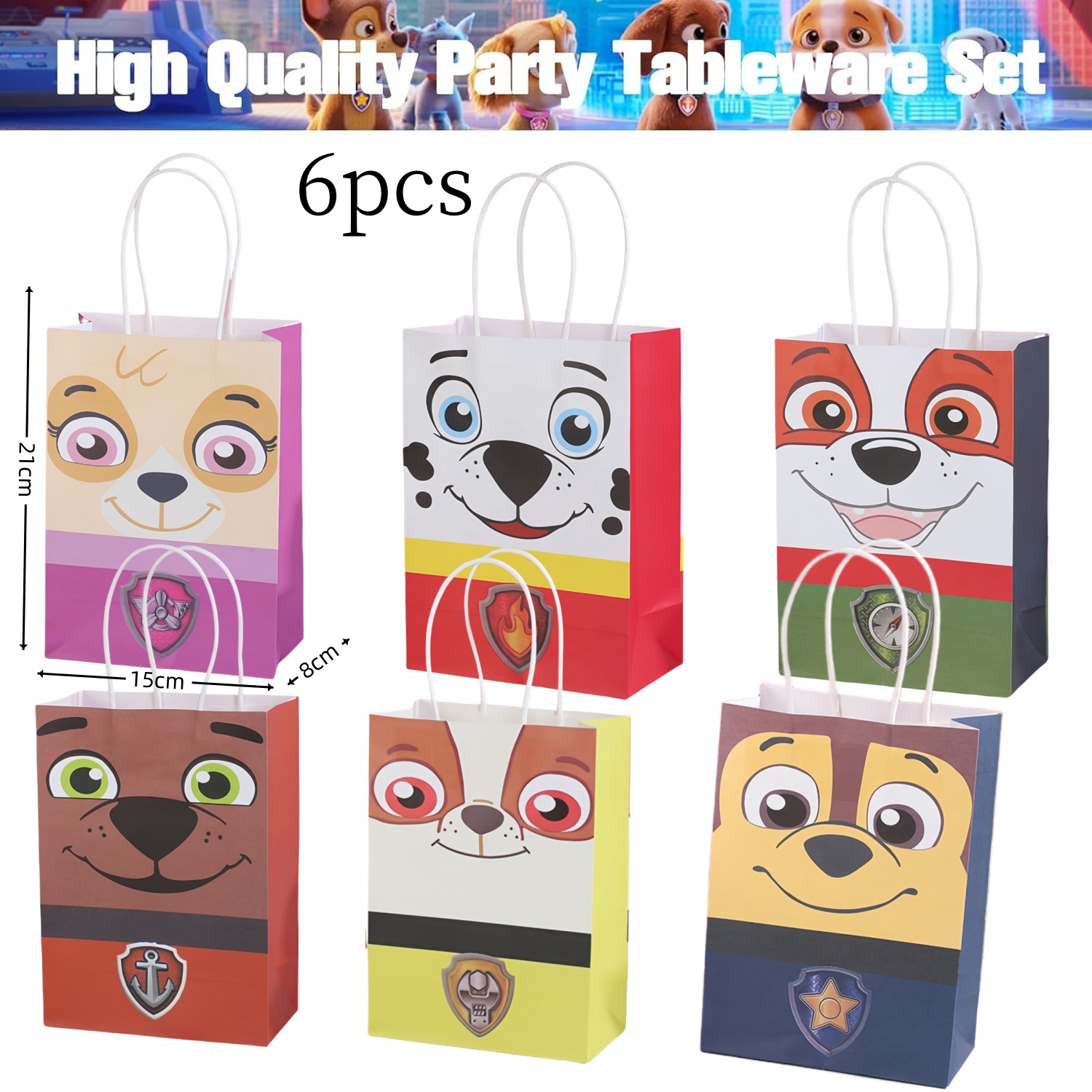 ชุดตกแต่งงานวันเกิด PAW Patrol - Party Favor Bag บทวิจารณ์และราคา