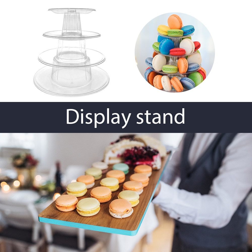 ชั้นวางมาการอง 4/6 ชั้น สำหรับ - Cupcake Stand Tier บทวิจารณ์และราคา