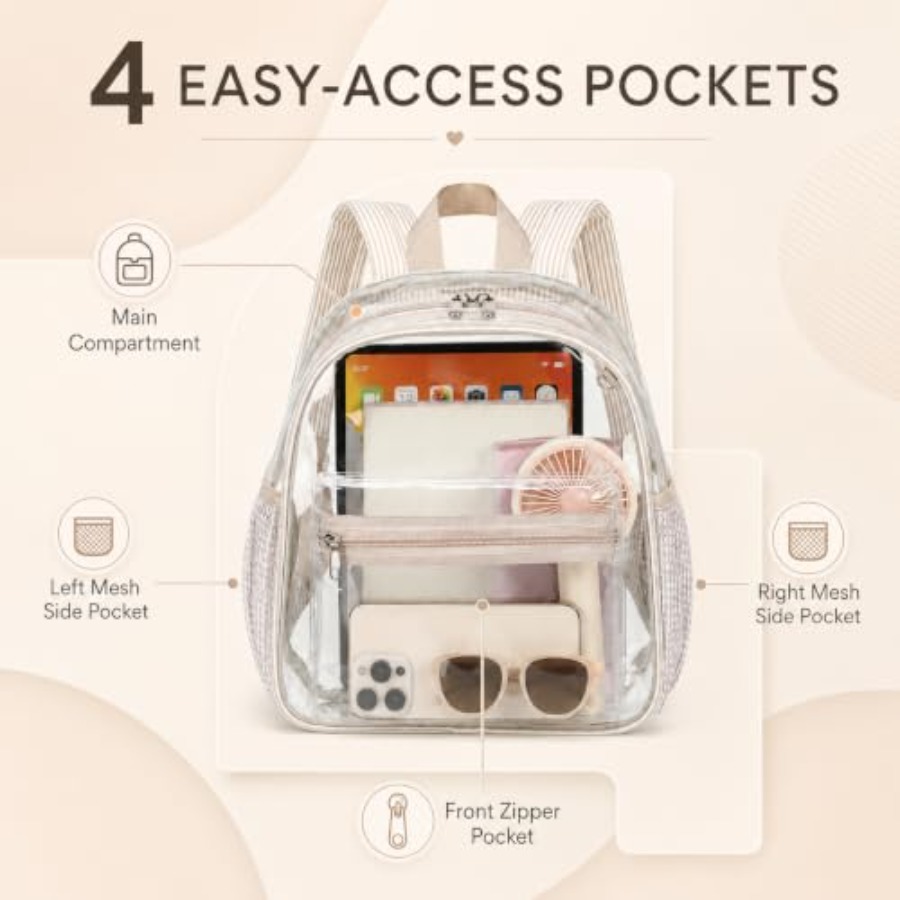 กระเป๋าเป้ใสขนาดเล็กสำหรับงานอ - Event & Party Supply บทวิจารณ์และราคา
