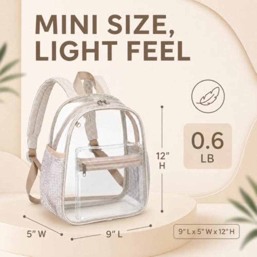 กระเป๋าเป้ใสขนาดเล็กสำหรับงานอ - Event & Party Supply บทวิจารณ์และราคา