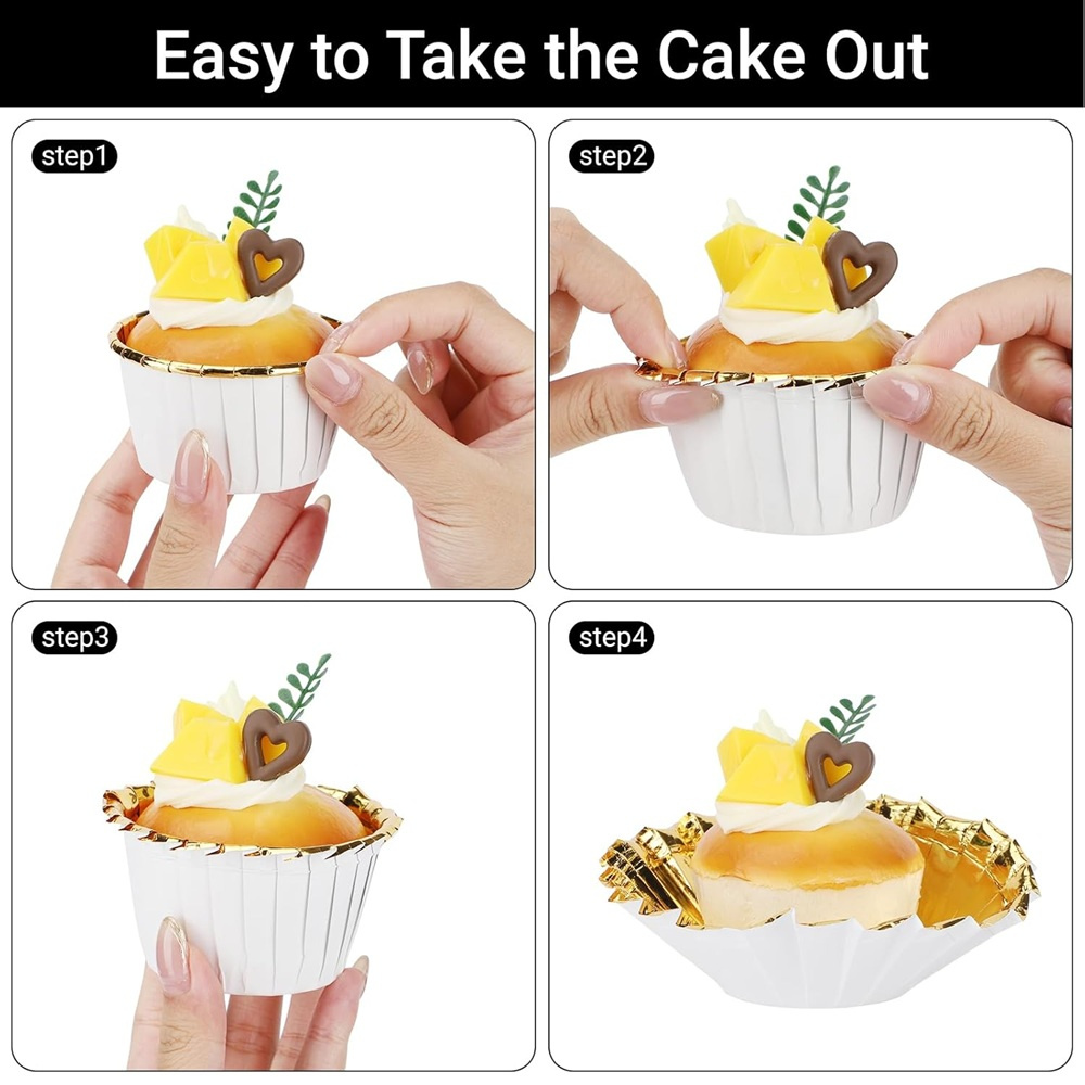 50 pcs มัฟฟินถ้วยกระดาษ Cupcak - Plastic Cup 50Pcs บทวิจารณ์และราคา