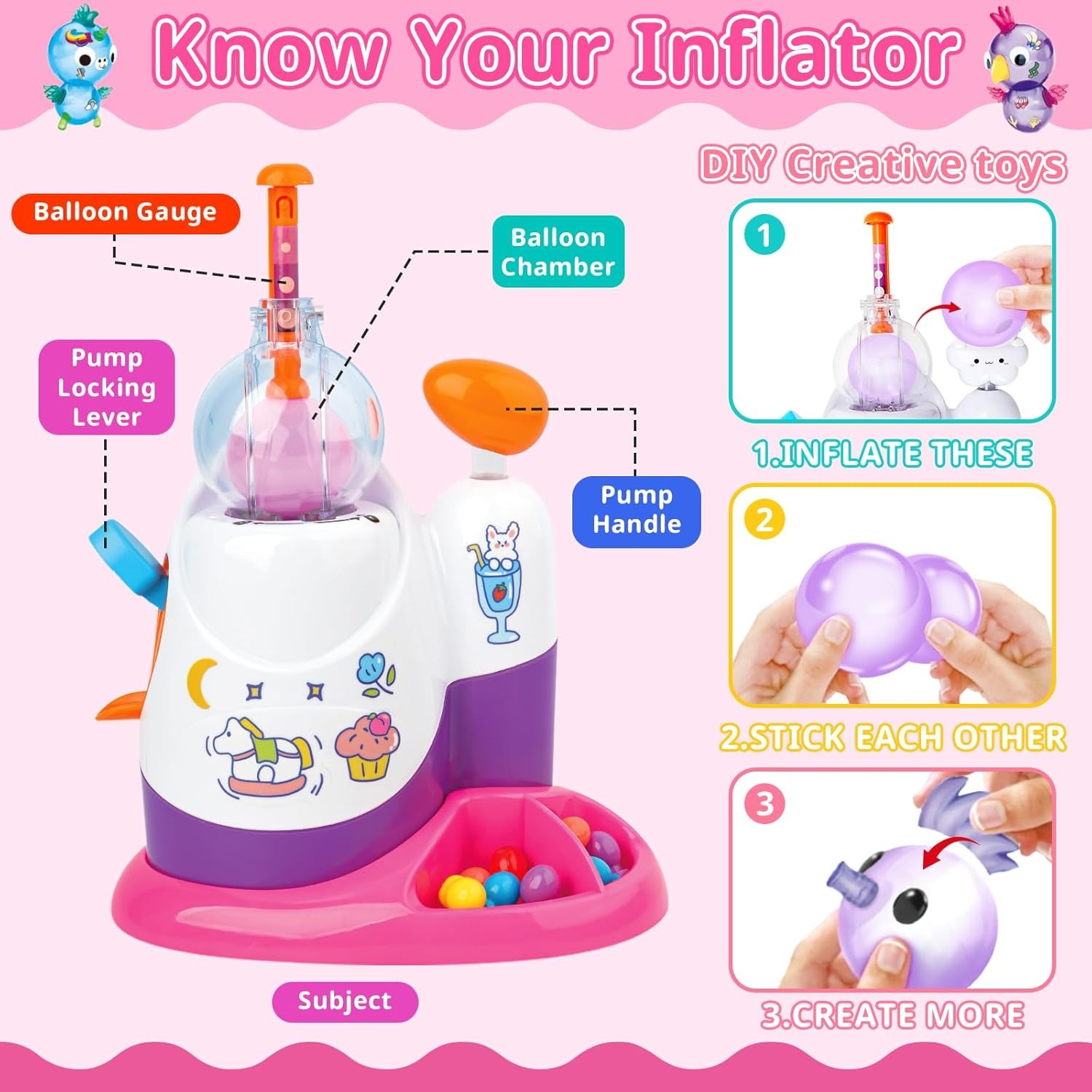 ชุดทำสัตว์จากลูกโป่ง DIY พร้อม - Balloon Pump Hand บทวิจารณ์และราคา