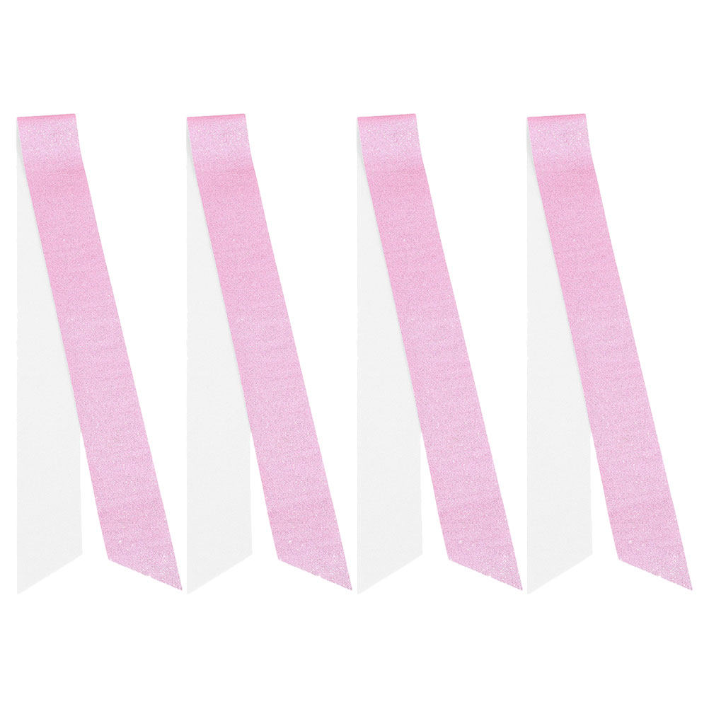 สายคาดเอวกลิตเตอร์เปล่า 4 ชิ้น - Birthday Sash Glitter บทวิจารณ์และราคา