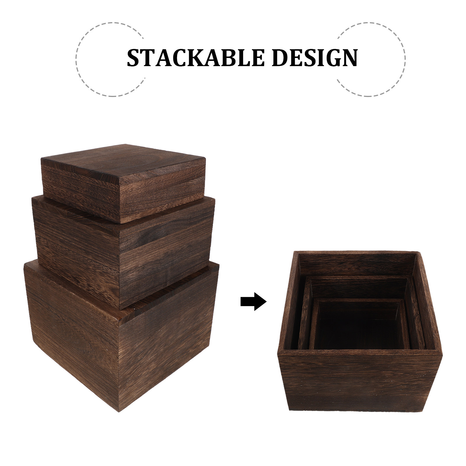 ชุดชั้นวางเค้กไม้สไตล์ชนบท 3 ช - Cupcake Stand Tier บทวิจารณ์และราคา
