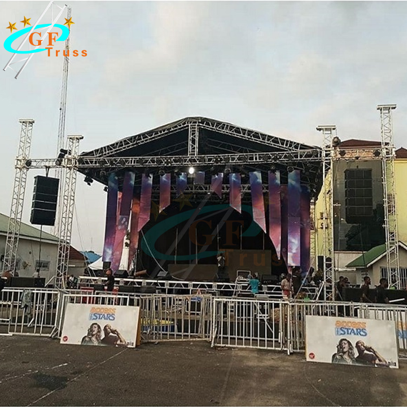 โครงหลังคาเวทีแบบพกพา ทำจากอลู - Event Party Dj บทวิจารณ์และราคา