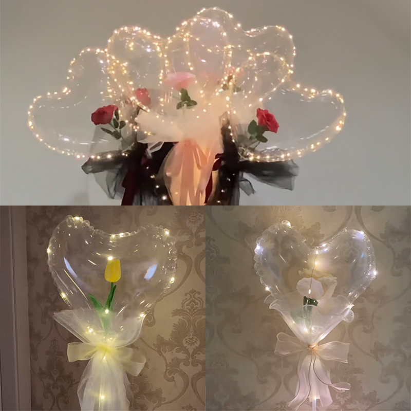 1 ชุด LED CLEAR บอลลูนโปร่งใส  - Led Balloon Light บทวิจารณ์และราคา