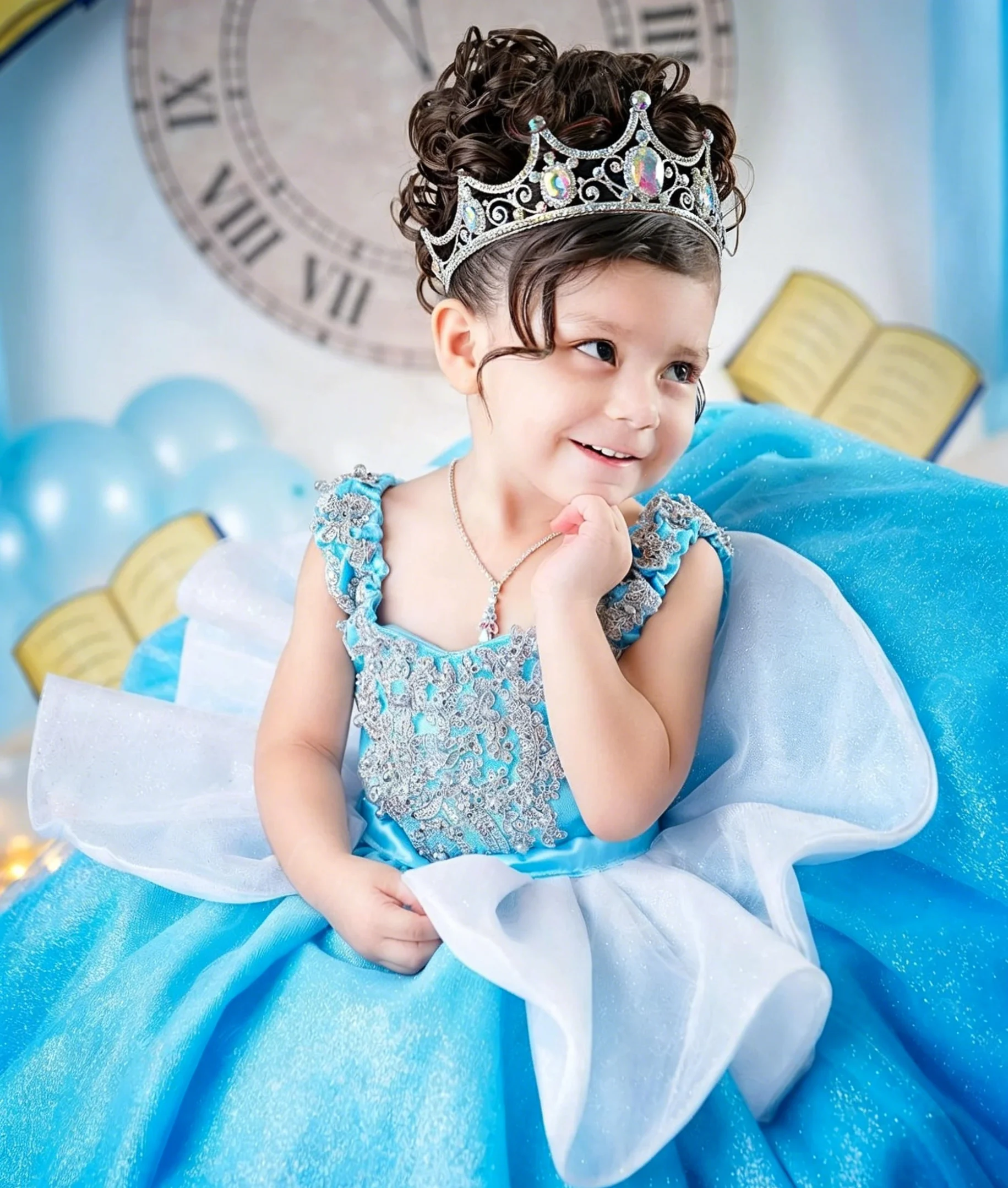 ชุดเดรสหรูหราสำหรับเด็กผู้หญิง - Birthday Sash Glitter บทวิจารณ์และราคา