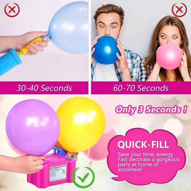 1 ชิ้น, บอลลูนปั๊มลมไฟฟ้าพอง,  - Balloon Pump Hand บทวิจารณ์และราคา