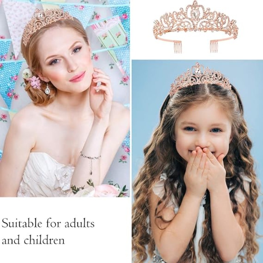 ชุด 2 ชิ้น มงกุฎคริสตัลประดับเ - Birthday Sash Glitter บทวิจารณ์และราคา
