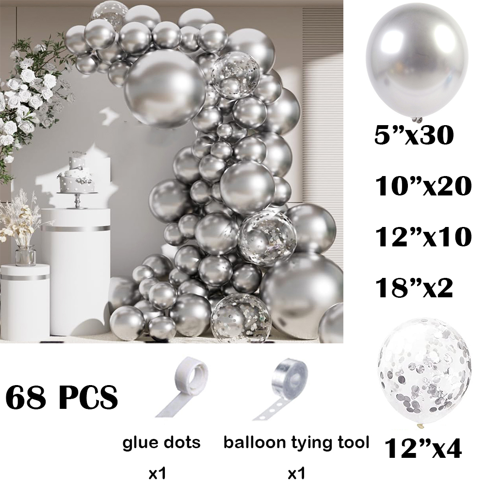 ชุดตกแต่งงานปาร์ตี้วันเกิด งาน - Balloon Arch Kit บทวิจารณ์และราคา