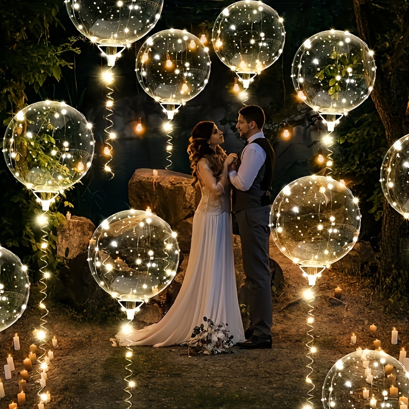 ชุดลูกโป่งโบโบ 20 ชิ้นพร้อมไฟ  - Led Balloon Light บทวิจารณ์และราคา