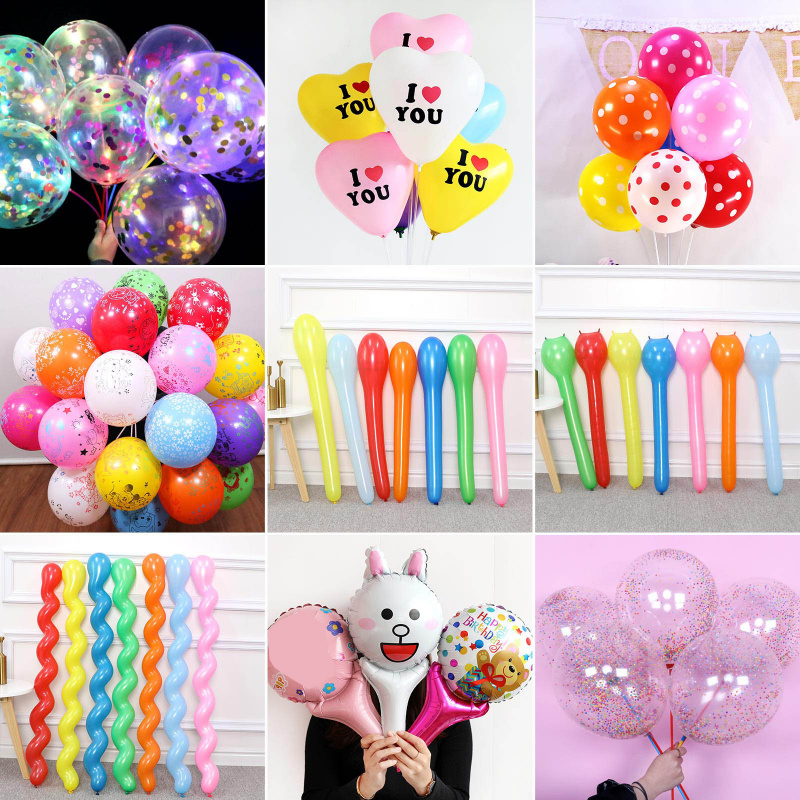 ลูกโป่งการ์ตูน 50/100 ชิ้น ไม่ - Balloon Pump Hand บทวิจารณ์และราคา