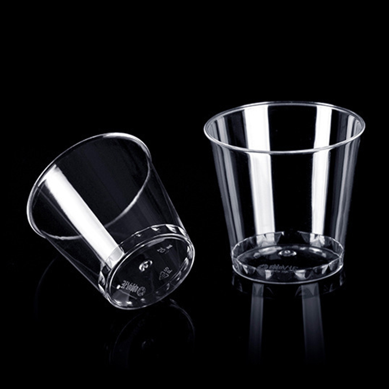 50 ชิ้น แก้วช็อตพลาสติกใสขนาดเ - Plastic Cup 50Pcs บทวิจารณ์และราคา