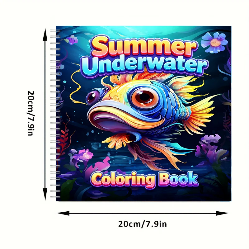 สมุดระบายสีใต้น้ำสำหรับผู้ใหญ่ - Supply Event บทวิจารณ์และราคา