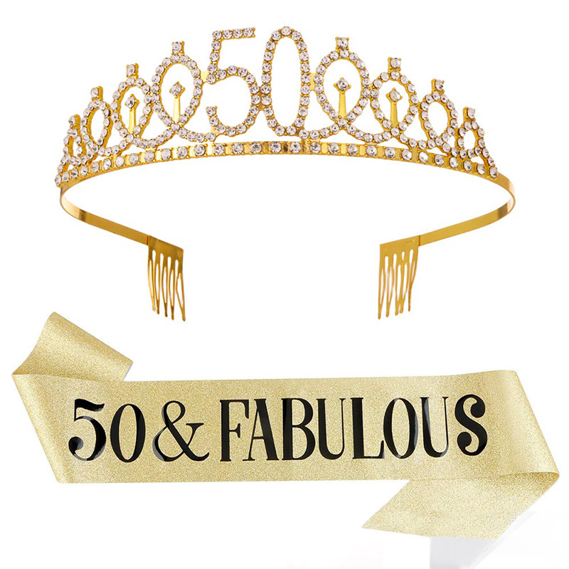 ชุดตกแต่งฉลองครบรอบวันเกิดครบร - Birthday Sash Glitter บทวิจารณ์และราคา