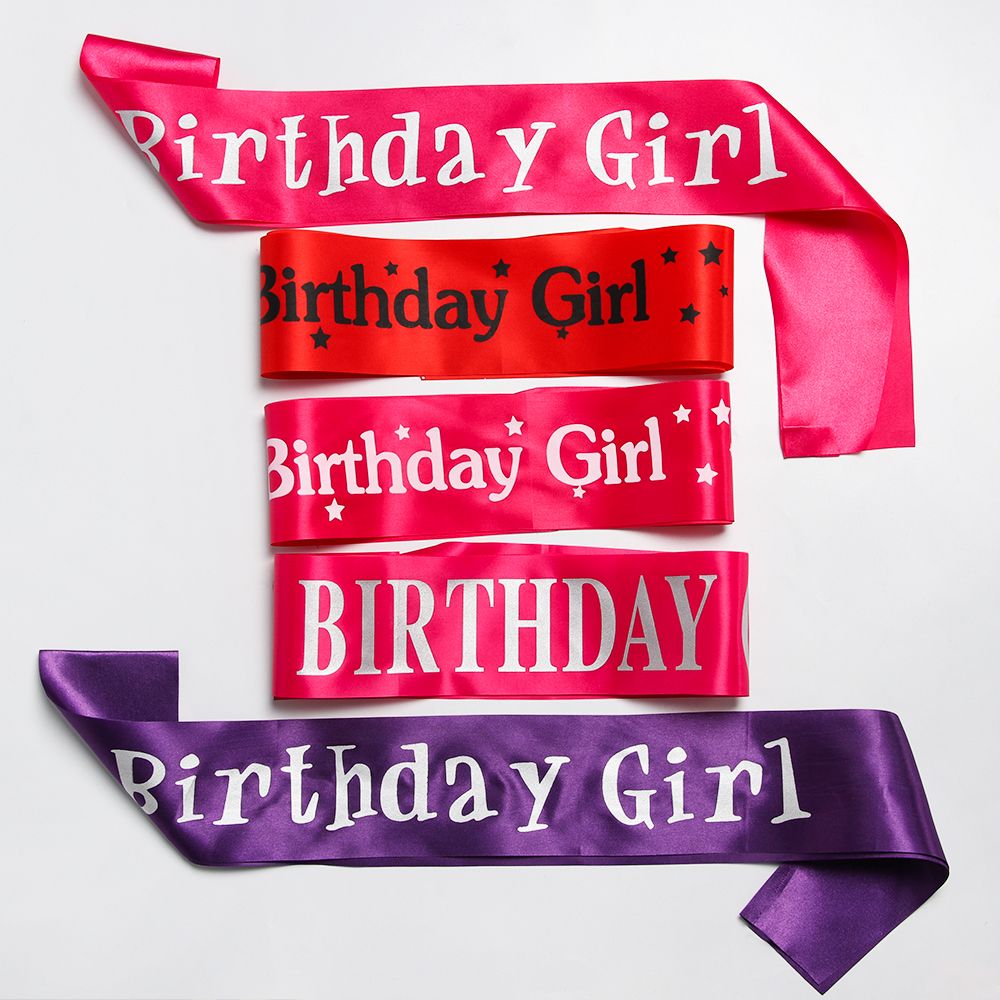 สาววันเกิด Glitter ซาติน SASH  - Birthday Sash Glitter บทวิจารณ์และราคา