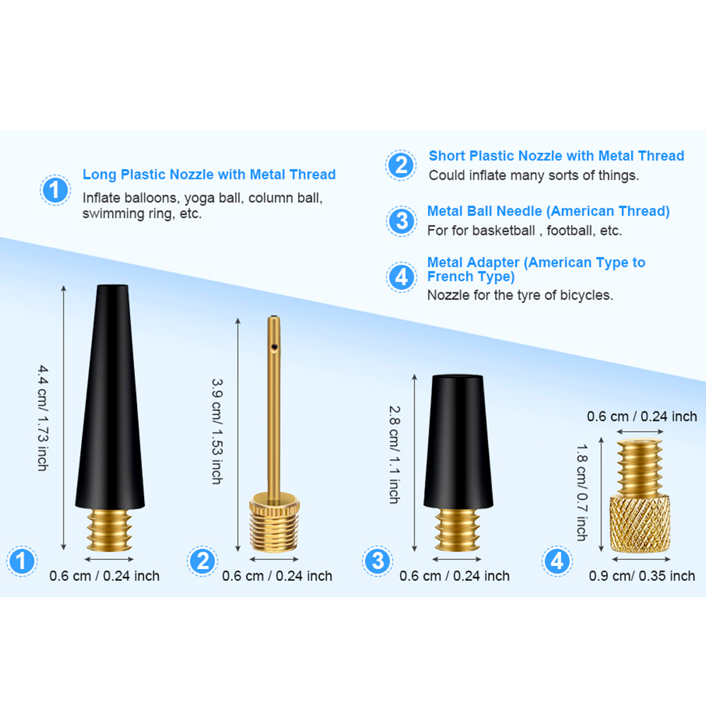 1 ชุดจักรยาน Presta Schrader ว - Balloon Pump Hand บทวิจารณ์และราคา