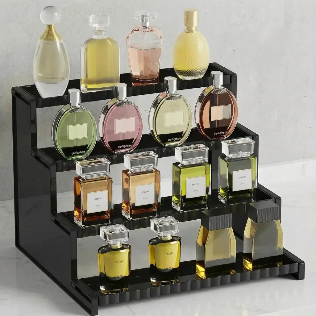 ชั้นวางของตกแต่ง 4 ชั้น สีดำ ข - Cupcake Stand Tier บทวิจารณ์และราคา