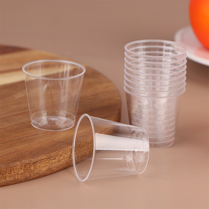 แก้วพลาสติกใสขนาดเล็กแบบใช้แล้ - Plastic Cup 50Pcs บทวิจารณ์และราคา