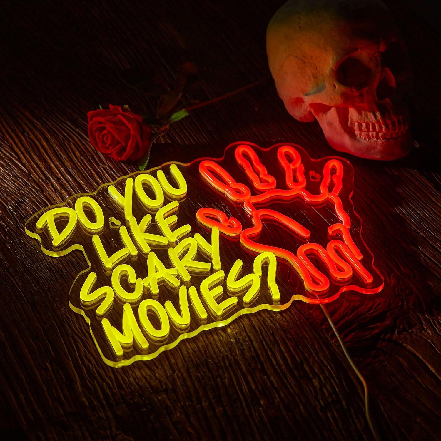 คุณชอบหนังสยองขวัญหรือไม่? ป้า - Neon Sign Party บทวิจารณ์และราคา