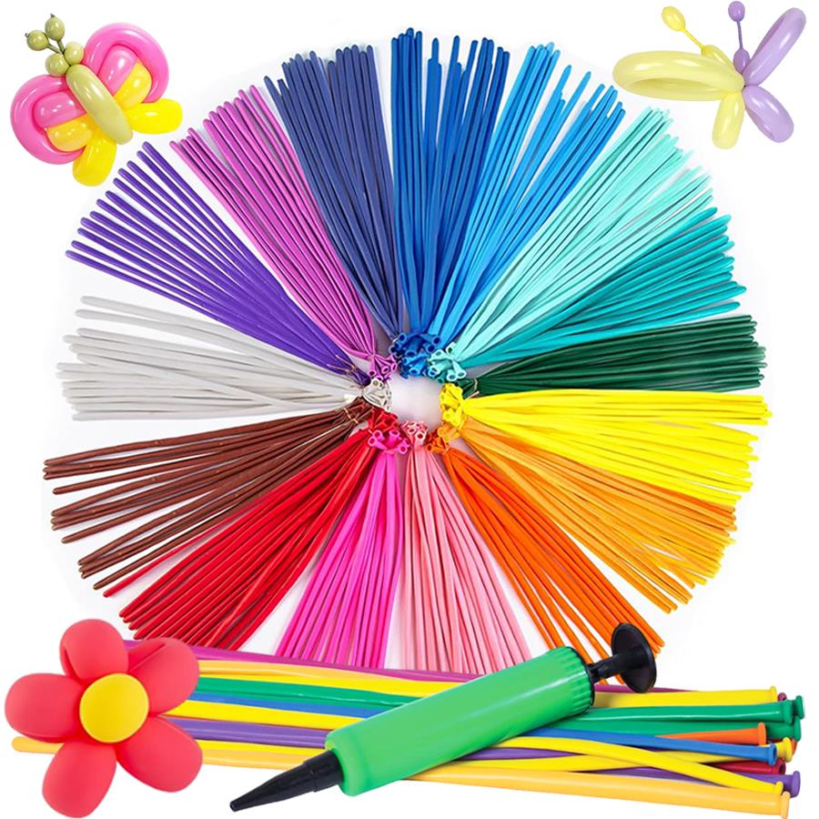 101/201 ชิ้น ลูกโป่งแบบยาวพร้อ - Balloon Pump Hand บทวิจารณ์และราคา