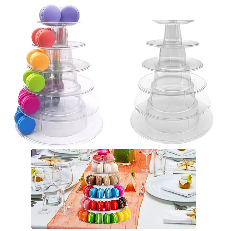 1PC Dessert Tower Stand 6-Tier - Cupcake Stand Tier บทวิจารณ์และราคา