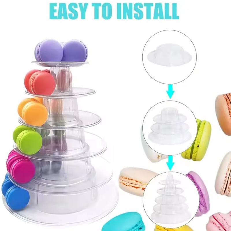 1PC Dessert Tower Stand 6-Tier - Cupcake Stand Tier บทวิจารณ์และราคา