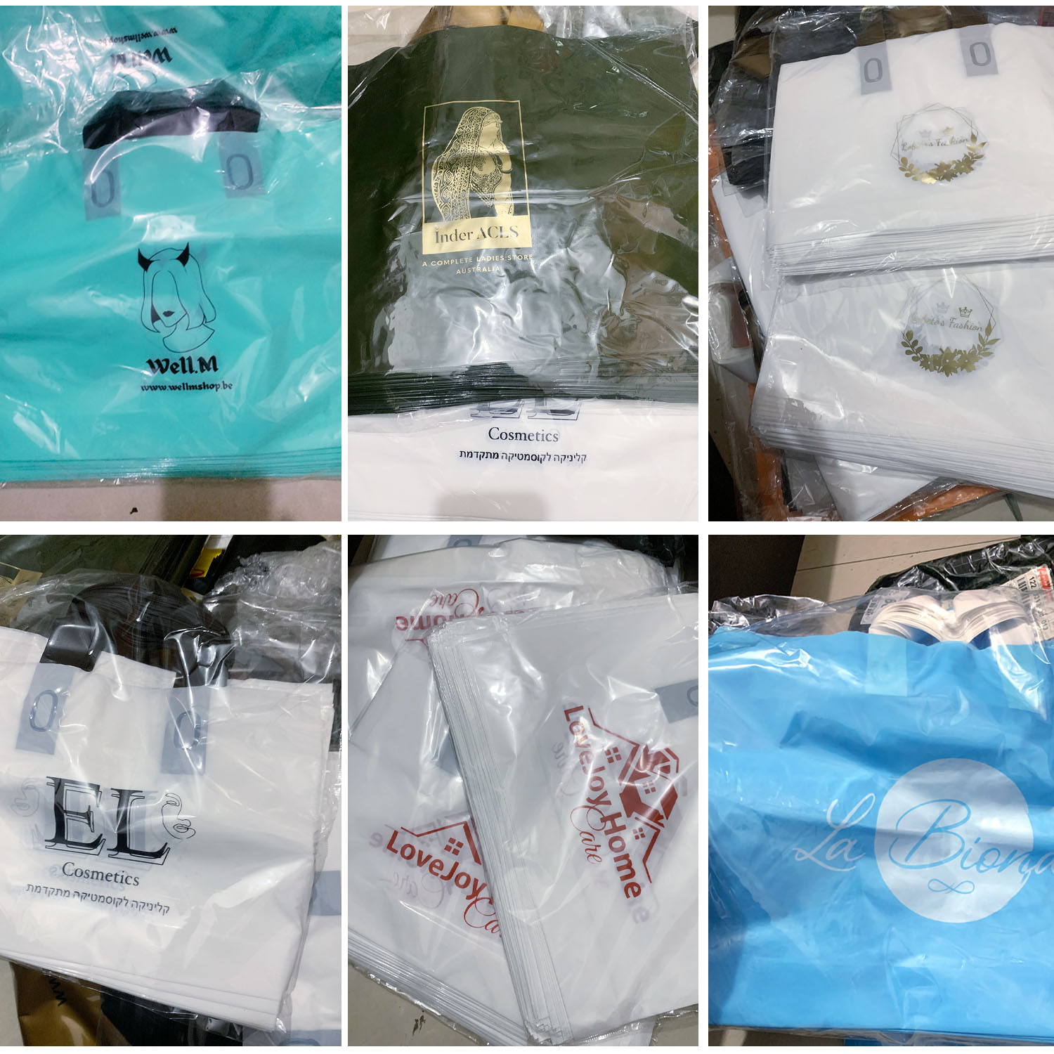 200Pcs โลโก้ที่กำหนดเองถุงช้อป - Event Party Shop บทวิจารณ์และราคา